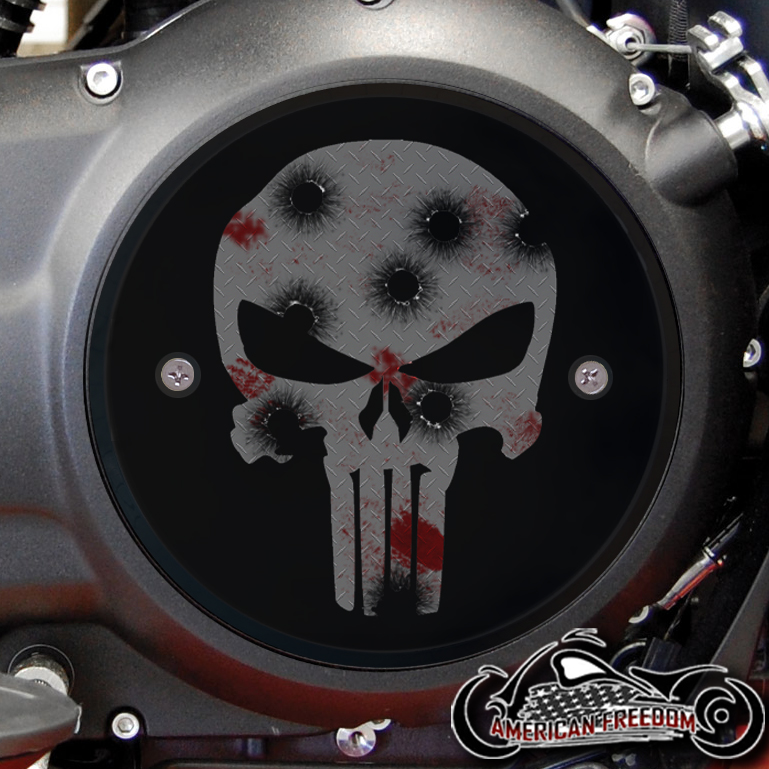 Victory Derby Cover - Punisher Bullet Holes